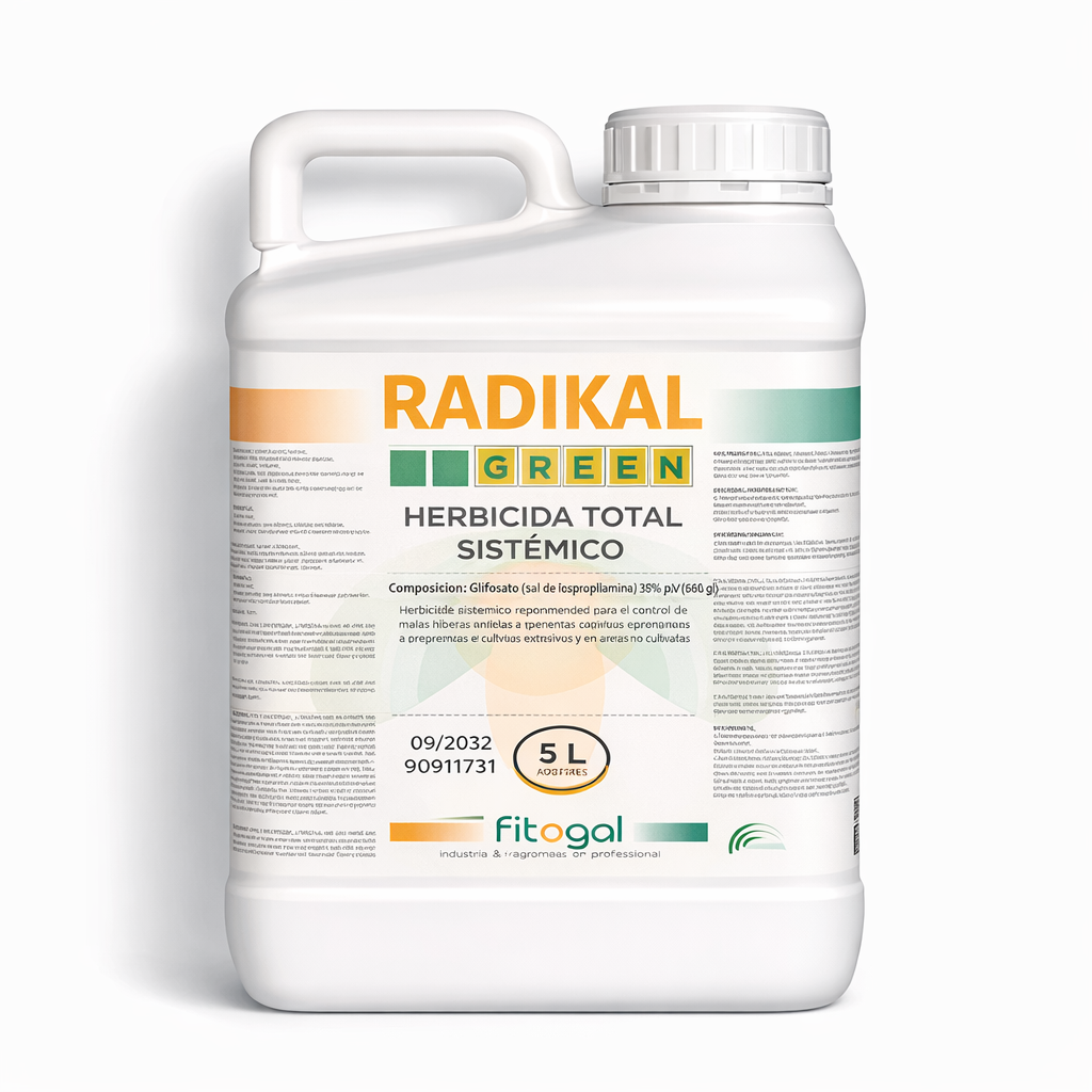 Desherbant RADIKAL Glyphosate herbicide 5L