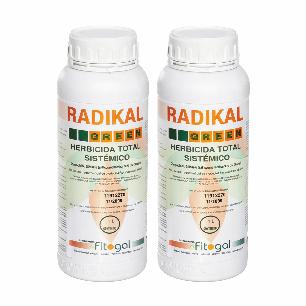 Herbicide Radikal Professionnel 2x1L tous jardins